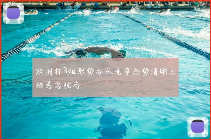 欧洲杯B组形势各队竞争态势清晰出线悬念犹存